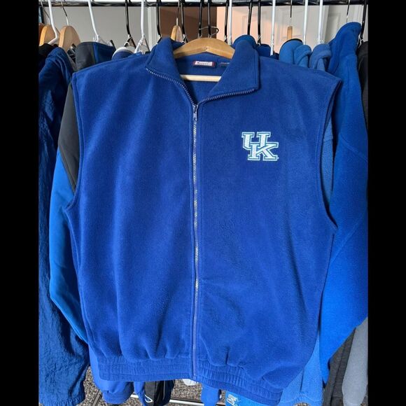 Vintage Cadre Athletic University of Kentucky Fleece Vest - Picture 1 of 2